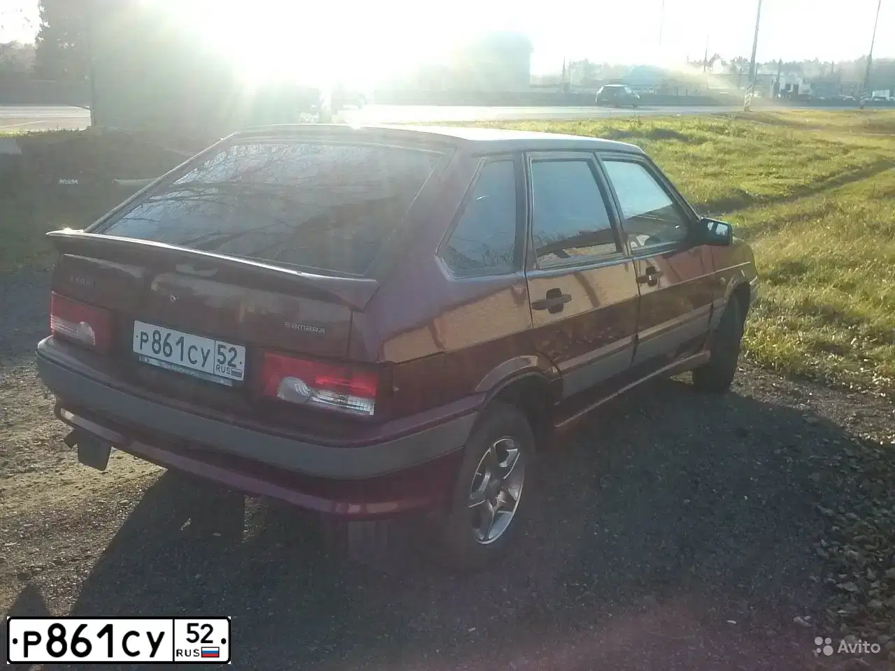 Фото автомобиля LADA 2114 SAMARA, 2005 — госномер Р861СУ52. Цвет: ТЕМНО-КРАСНЫЙ