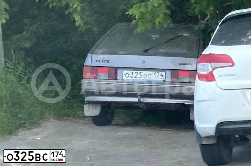 Фото автомобиля LADA 2113 SAMARA, 2008 — госномер О325ВС174. Цвет: СЕРЕБРИСТО-КОРИЧНЕВЫЙ