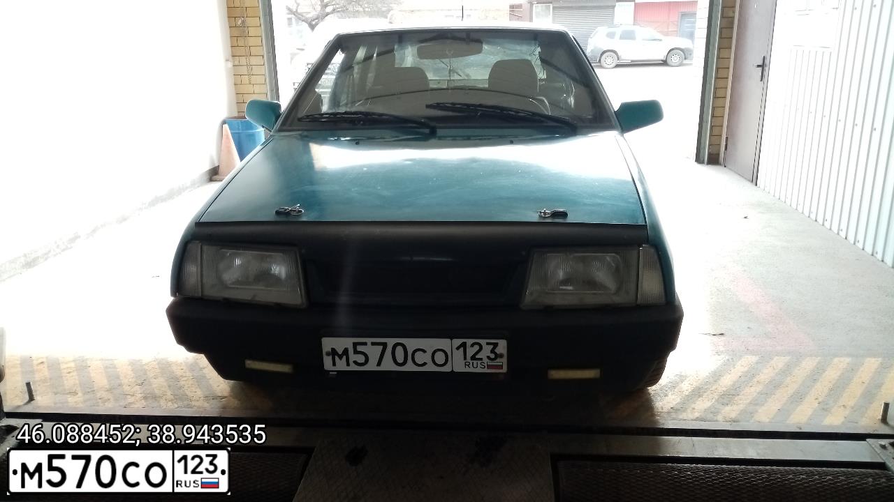 Фото автомобиля LADA 2109 SAMARA, 1999 — госномер Х706СЕ150. Цвет: СИНИЙ