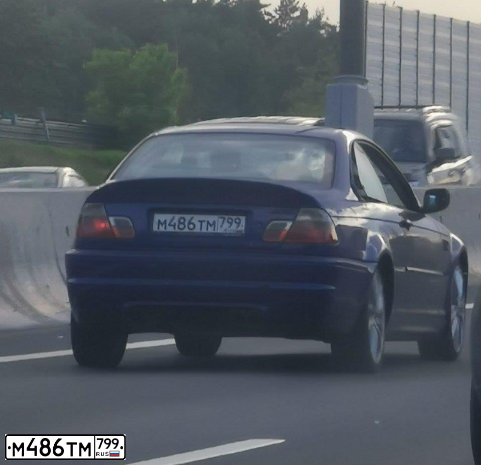 Фото автомобиля BMW SERIE 3, 2000 — госномер В955ТК177. Цвет: СИНИЙ (ТЕМНО-СИНИЙ)