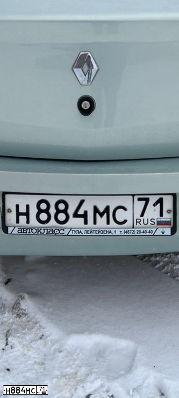 Фото автомобиля RENAULT LOGAN, 2008 — госномер А931СТ790