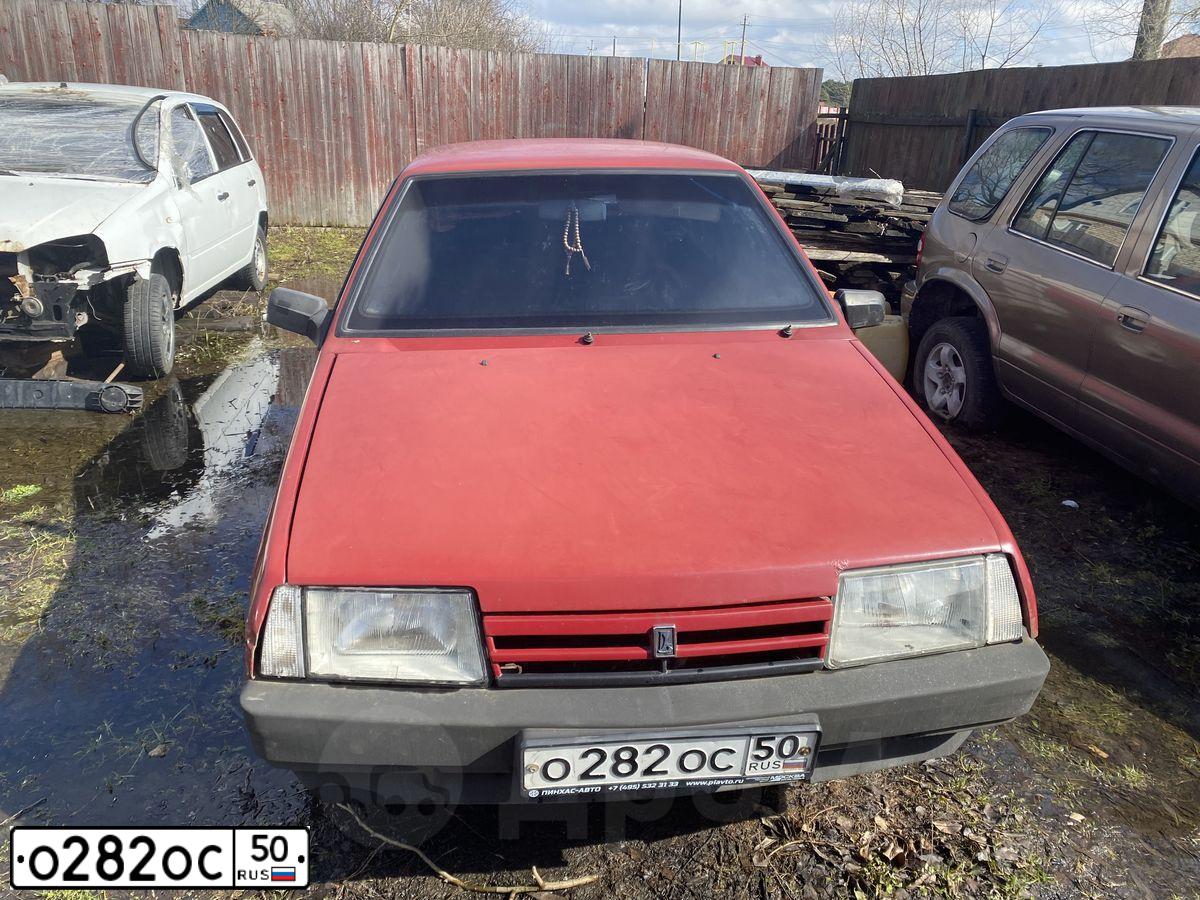 Фото автомобиля LADA 21099, 1996 — госномер А673ВС105. Цвет: ВИШНЕВЫЙ