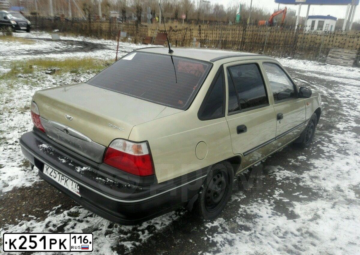 Фото автомобиля DAEWOO NEXIA, 2008 — госномер Р703РН716. Цвет: ПЕСОЧНО-БЕЖЕВЫЙ