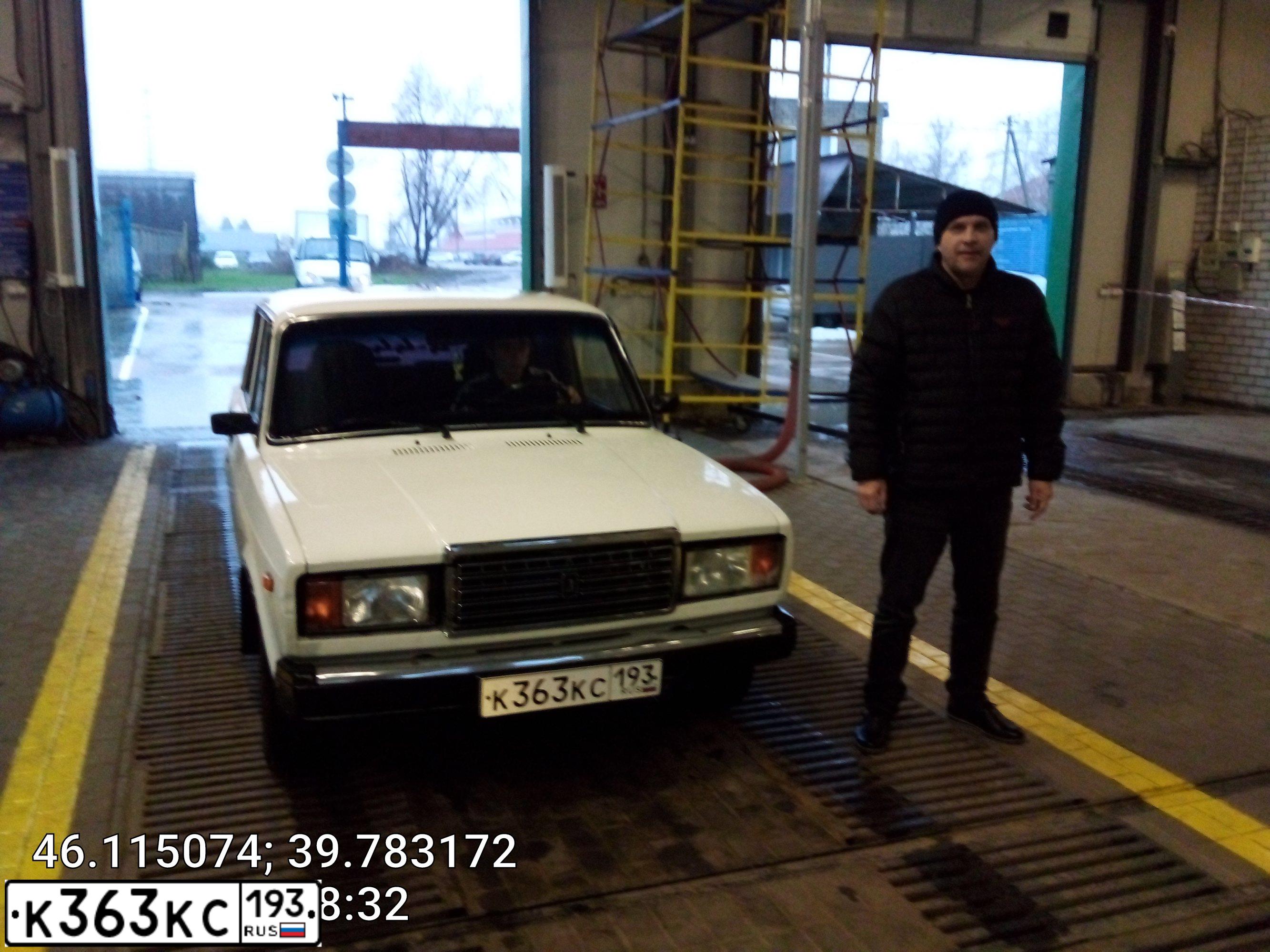 Фото автомобиля LADA 2107, 2011 — госномер Х931УМ193
