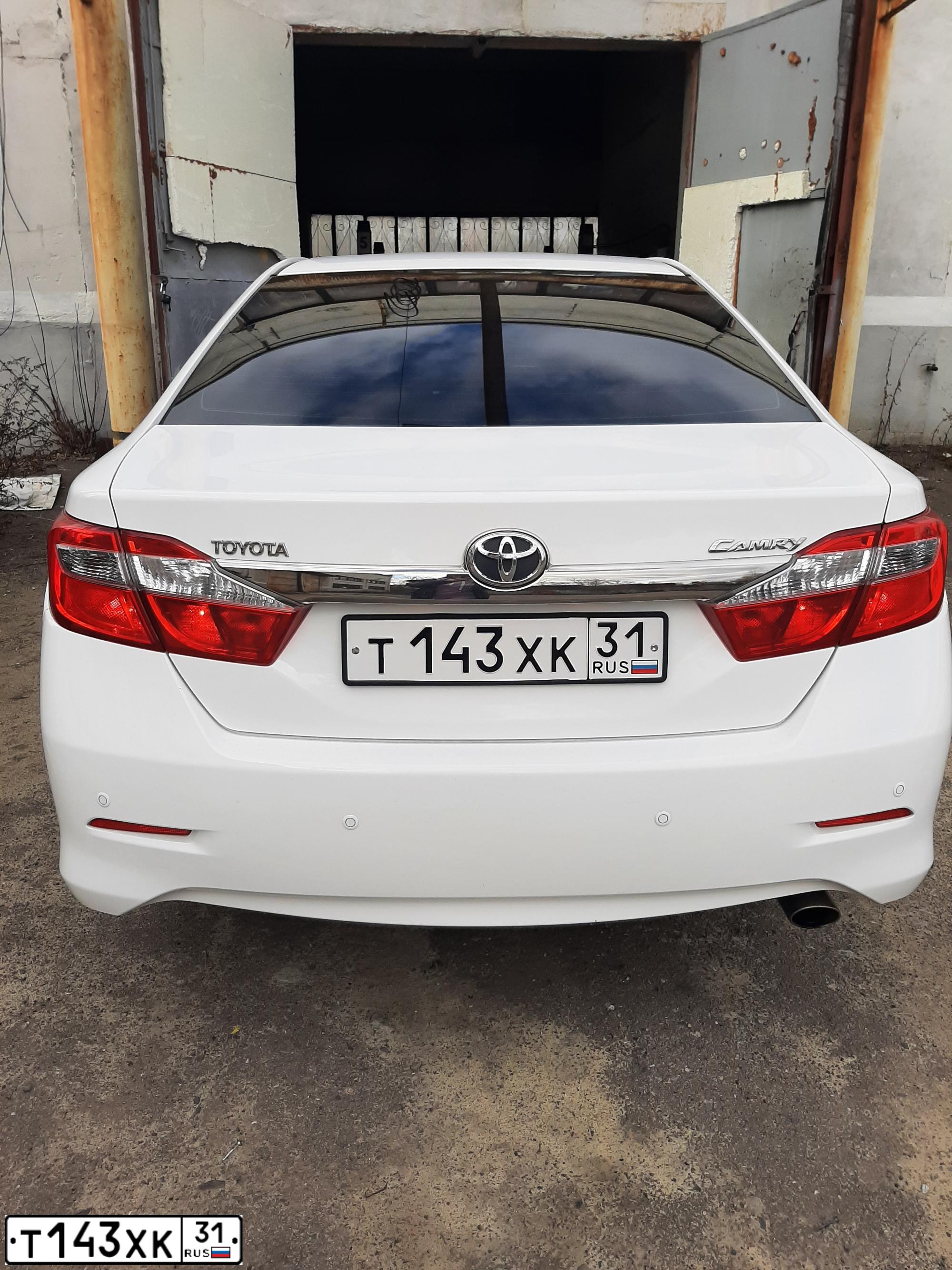 Фото автомобиля TOYOTA Camry, 2012 — госномер Р925АР46