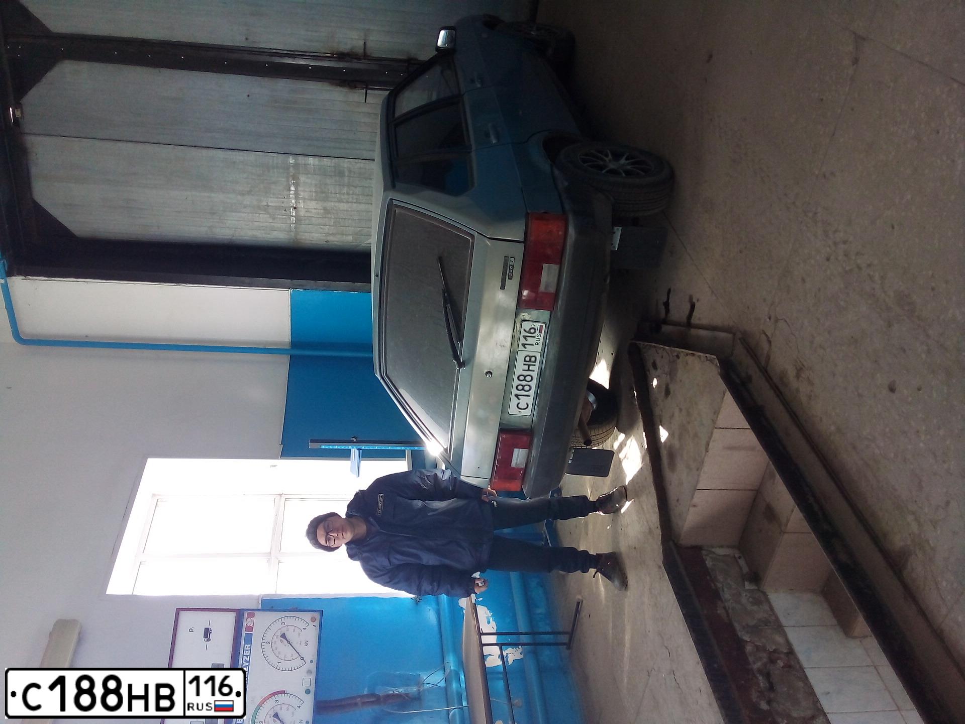 Фото автомобиля LADA 2109 SAMARA, 2003 — госномер О182ТХ716. Цвет: ЗОЛОТИСТО-СЕРЫЙ