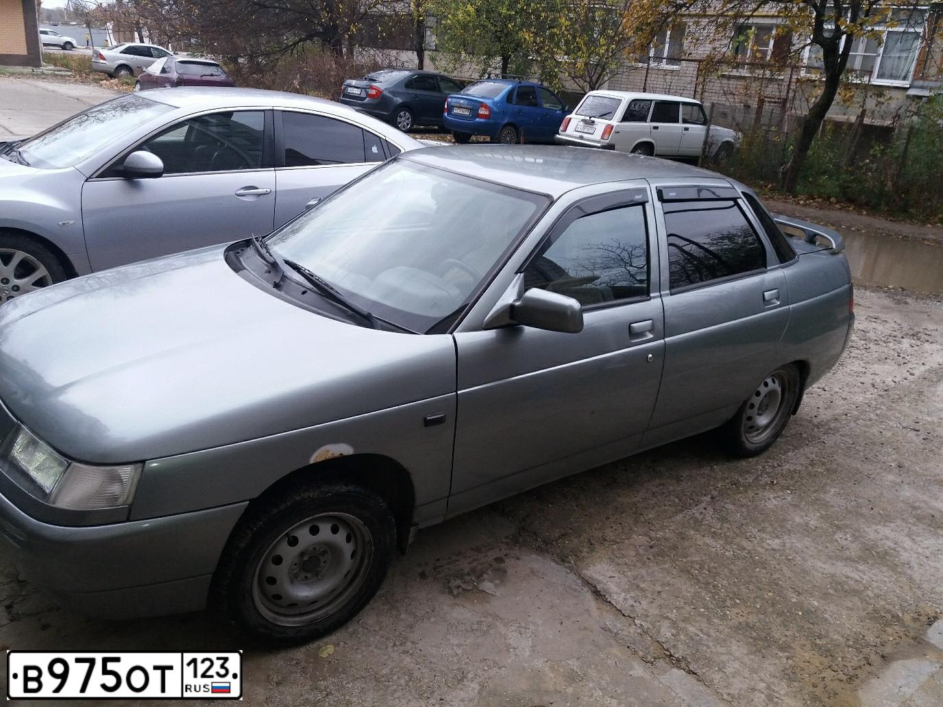 Фото автомобиля LADA 2110, 2006 — госномер Р960ВО761. Цвет: СРЕДНИЙ СЕРО-ЗЕЛЕН МЕТ