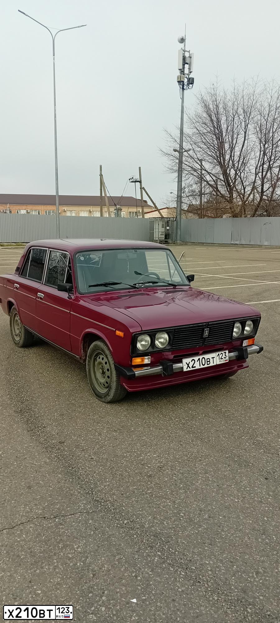 Фото автомобиля LADA 2106, 1999 — госномер Х940ТТ193. Цвет: ТЕМНО-БОРДОВЫЙ