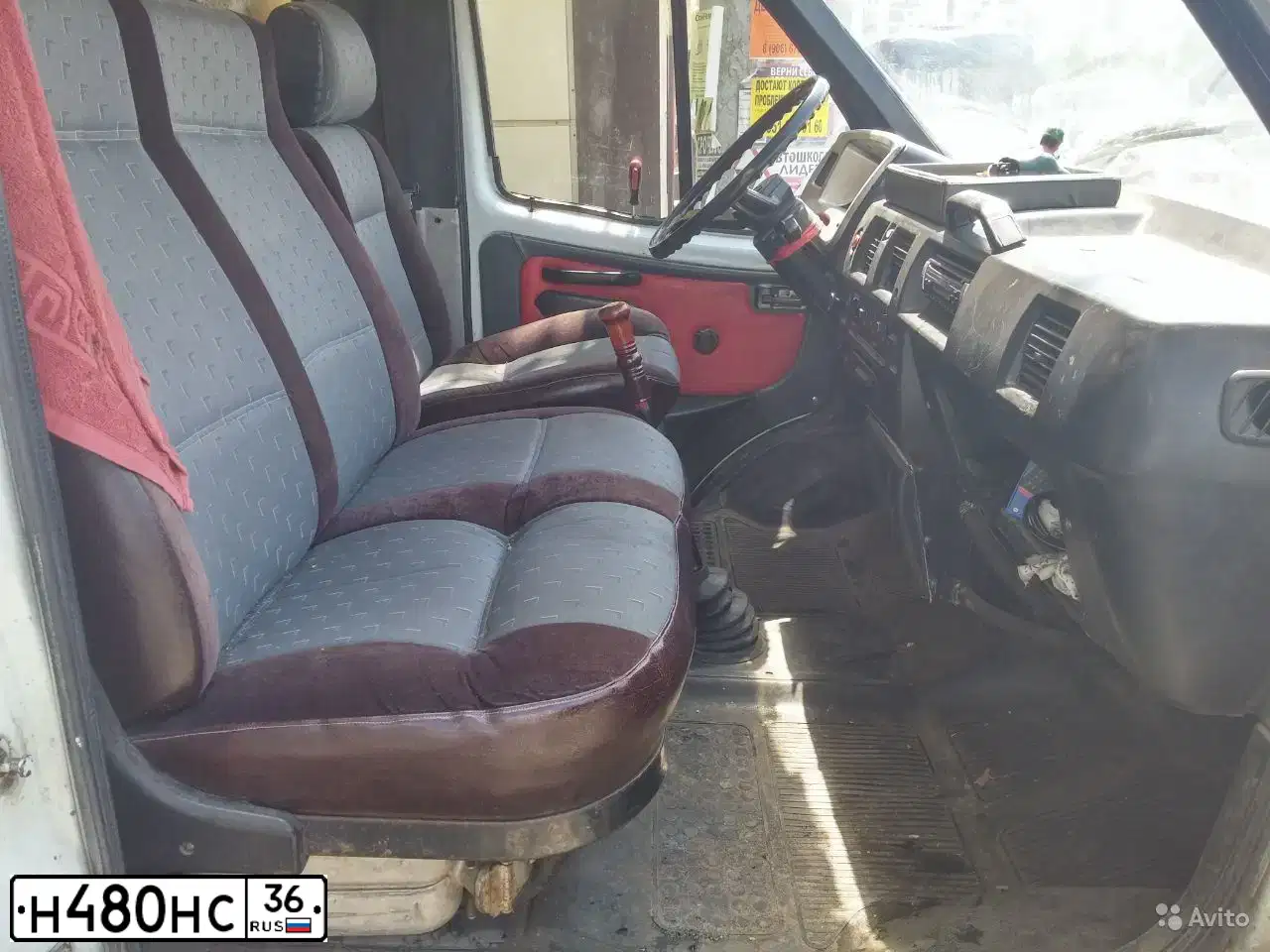 Фото автомобиля ГАЗ 33021, 1994 — госномер Н480НС36. Цвет: БЕЛЫЙ