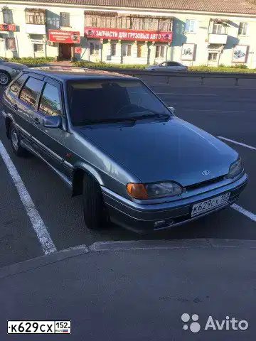 Фото автомобиля LADA 2114 SAMARA, 2007 — госномер У252ВО52. Цвет: СЕРО-ЗЕЛЕНЫЙ