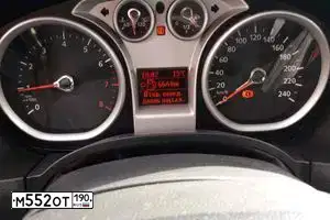 Фото автомобиля FORD D FOCUS, 2011 — госномер Х321ТА69. Цвет: Белый