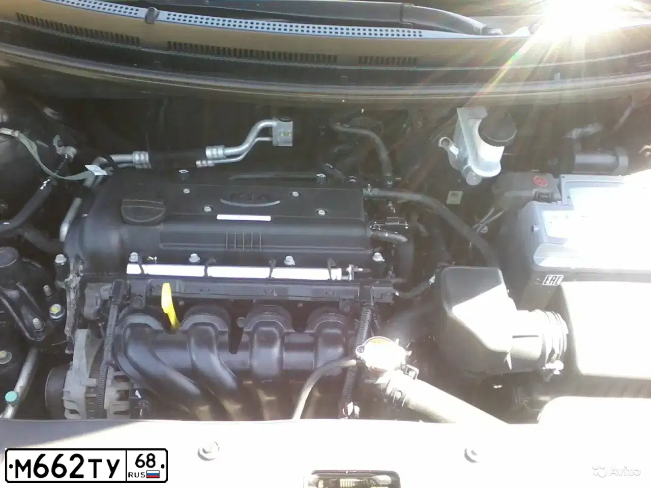 Фото автомобиля HYUNDAI ELANTRA, 2011 — госномер М662ТУ68. Цвет: СЕРЕБРИСТЫЙ