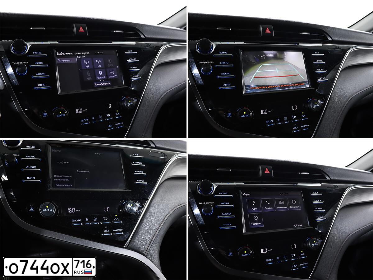 Фото автомобиля TOYOTA CAMRY, 2019 — госномер А413РР797. Цвет: ЧЕРНЫЙ МЕТАЛЛИК