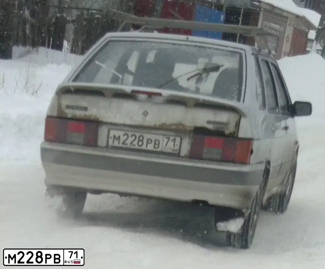 Фото автомобиля LADA 2114 SAMARA, 2004 — госномер Х433ТХ193. Цвет: Светло-Серебристый металлик