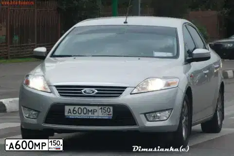 Фото автомобиля FORD FOCUS, 2009 — госномер А600МР150. Цвет: СЕРЕБРИСТЫЙ