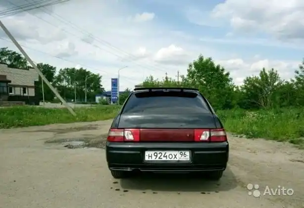 Фото автомобиля LADA 2112 LADA, 2009 — госномер О038ОС18. Цвет: ЧЕРНЫЙ
