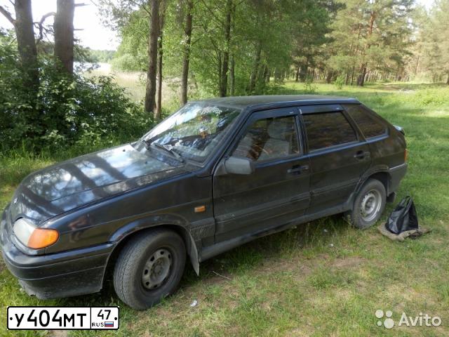 Фото автомобиля LADA 2114 SAMARA, 2007 — госномер У404МТ47. Цвет: ГРАФИТОВЫЙ МЕТАЛЛИК