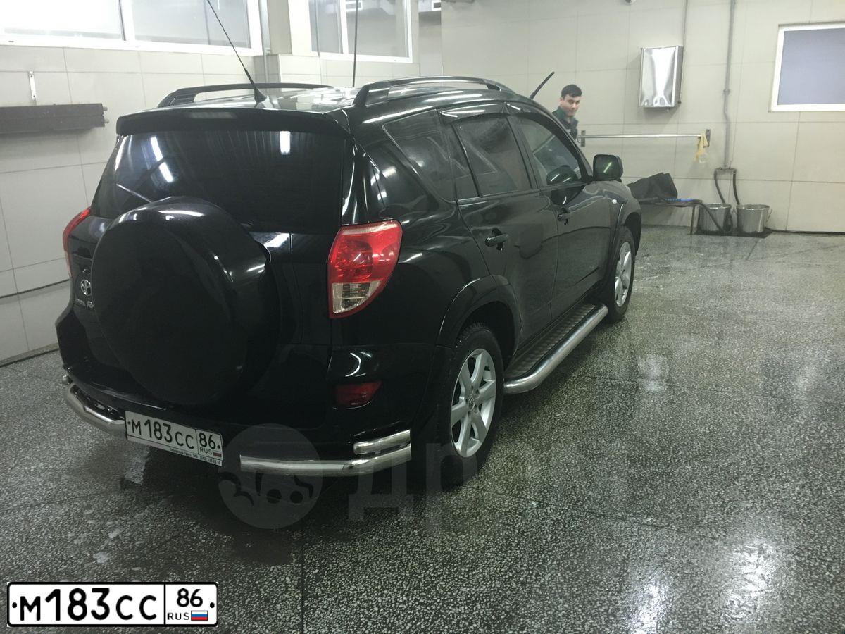 Фото автомобиля TOYOTA RAV4, 2008 — госномер М183СС86. Цвет: ЧЕРНЫЙ