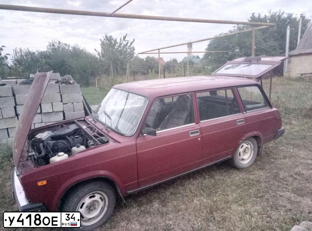 Фото автомобиля LADA 2104, 2006 — госномер Т071ЕА193. Цвет: КРАСНЫЙ ПОРТУ
