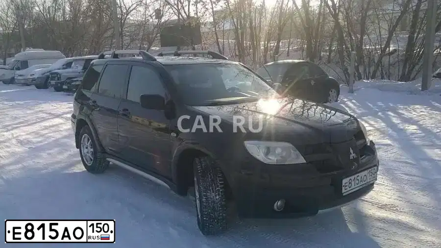 Фото автомобиля MITSUBISHI OUTLANDER, 2006 — госномер Т514АА154