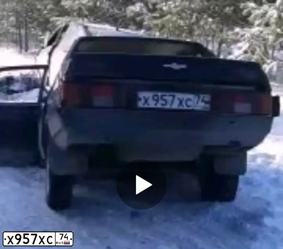 Фото автомобиля LADA 2109 SAMARA, 1996 — госномер Х957ХС74. Цвет: ЧЕРНЫЙ