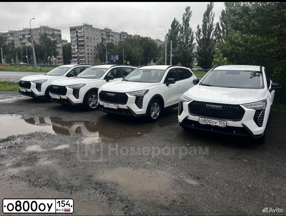 Фото автомобиля HAVAL JOLION, 2024 — госномер О800ОУ154