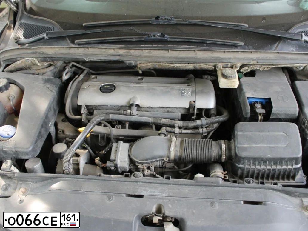 Фото автомобиля PEUGEOT 307, 2003 — госномер О066СЕ161. Цвет: ЧЕРНЫЙ