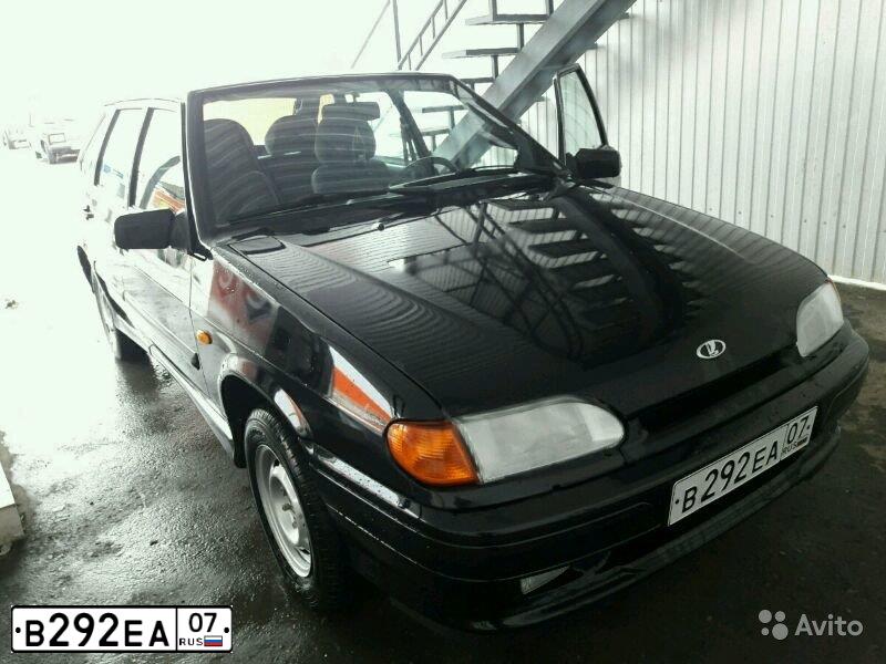 Фото автомобиля LADA 2114 SAMARA, 2011 — госномер В292ЕА07. Цвет: Сине-Черный