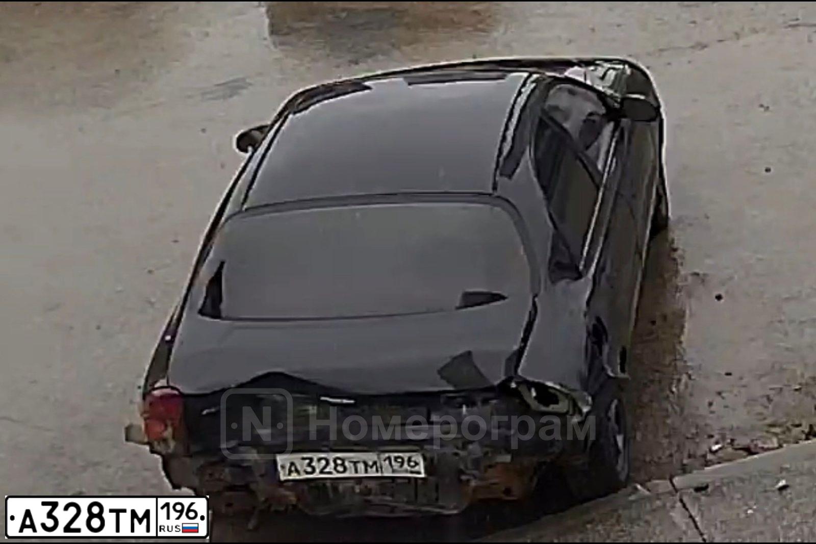 Фото автомобиля ZAZ LANOS, 2008 — госномер А328ТМ196. Цвет: ЧЕРНЫЙ