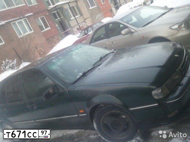 Фото автомобиля SAAB 9000, 1996 — госномер О177ЕМ97. Цвет: ЗЕЛЕНЫЙ ТЕМНЫЙ
