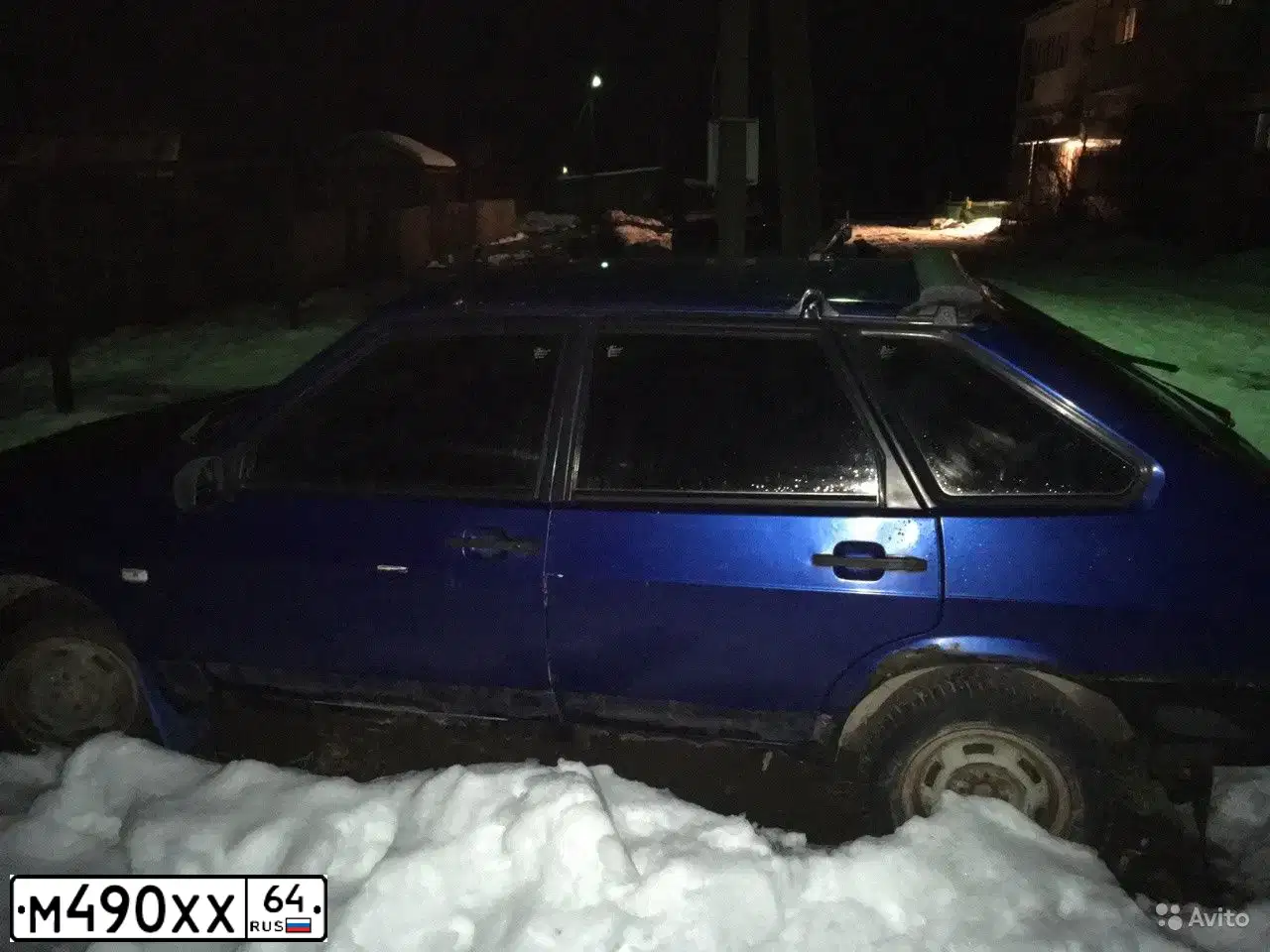 Фото автомобиля VAZ ВАЗ21083, 1997 — госномер К020НУ97. Цвет: ТЕМНО СИНИЙ