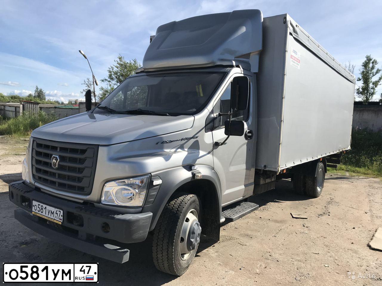 Фото автомобиля GAZ GAZON NEXT, 2018 — госномер У898СК124. Цвет: СВЕТЛО СЕРЫЙ