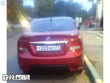 Фото автомобиля HYUNDAI SOLARIS, 2011 — госномер О546АВ977. Цвет: КРАСНЫЙ ГРАНАТ