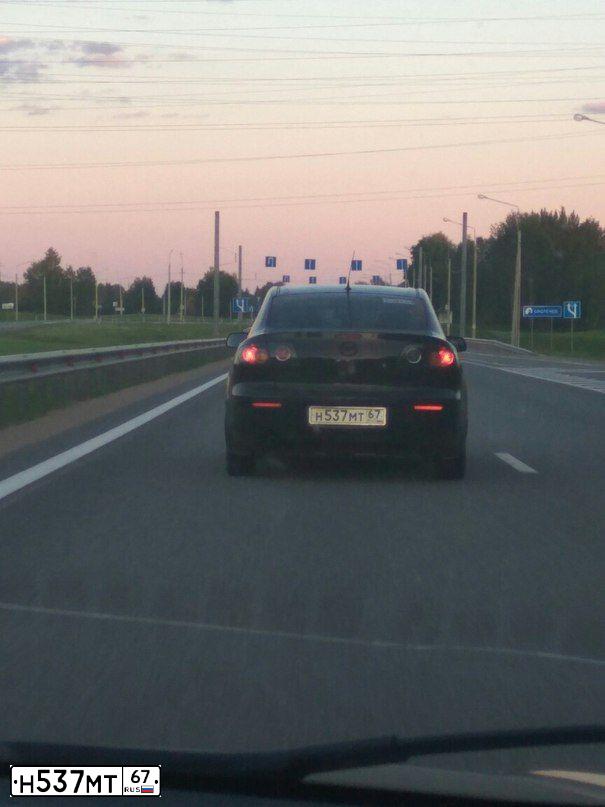 Фото автомобиля MAZDA A 3, 2006 — госномер А801ВВ177. Цвет: ЧЕРНЫЙ