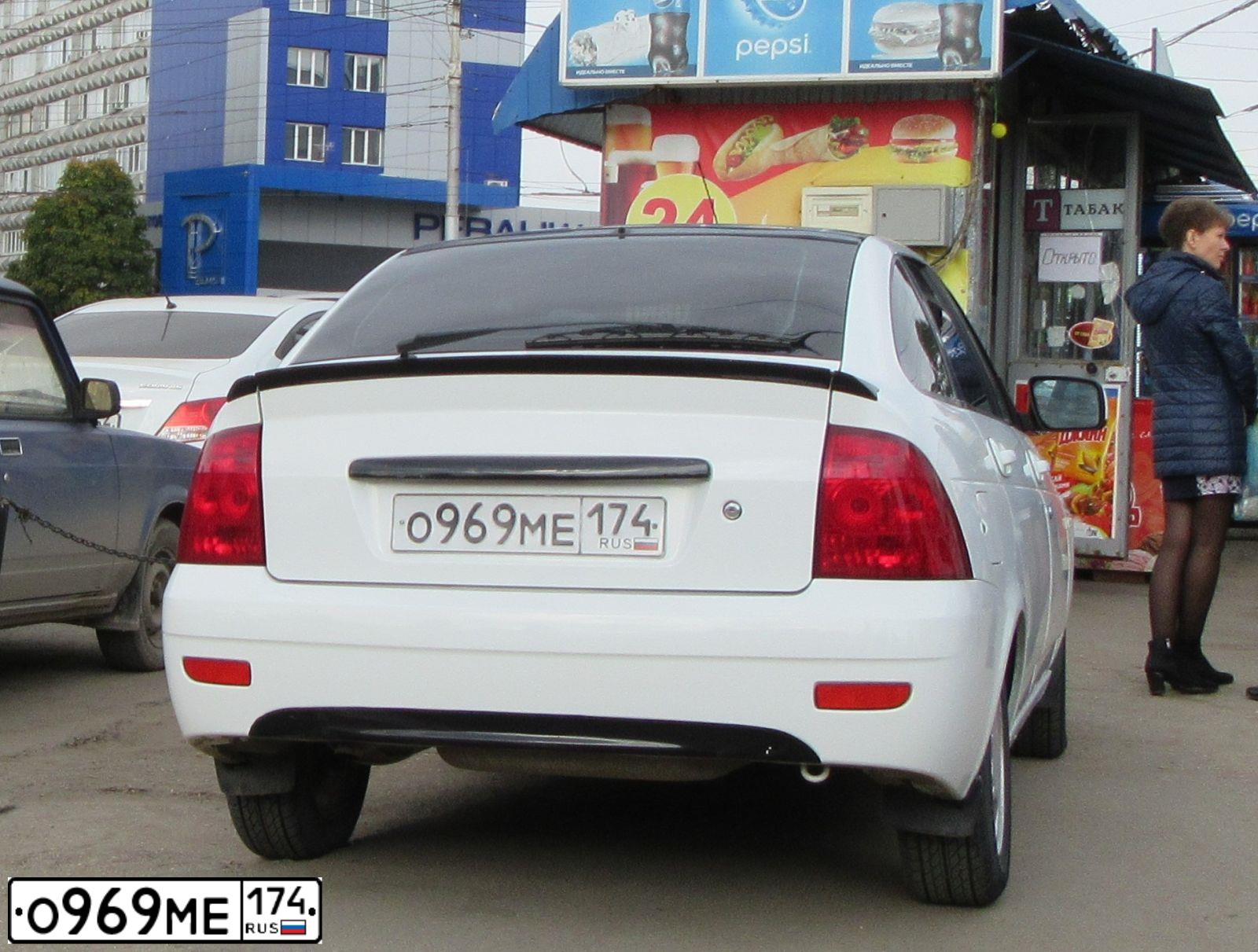 Фото автомобиля LADA 2108 SAMARA, 2001 — госномер О601КА174. Цвет: ФИОЛЕТОВЫЙ