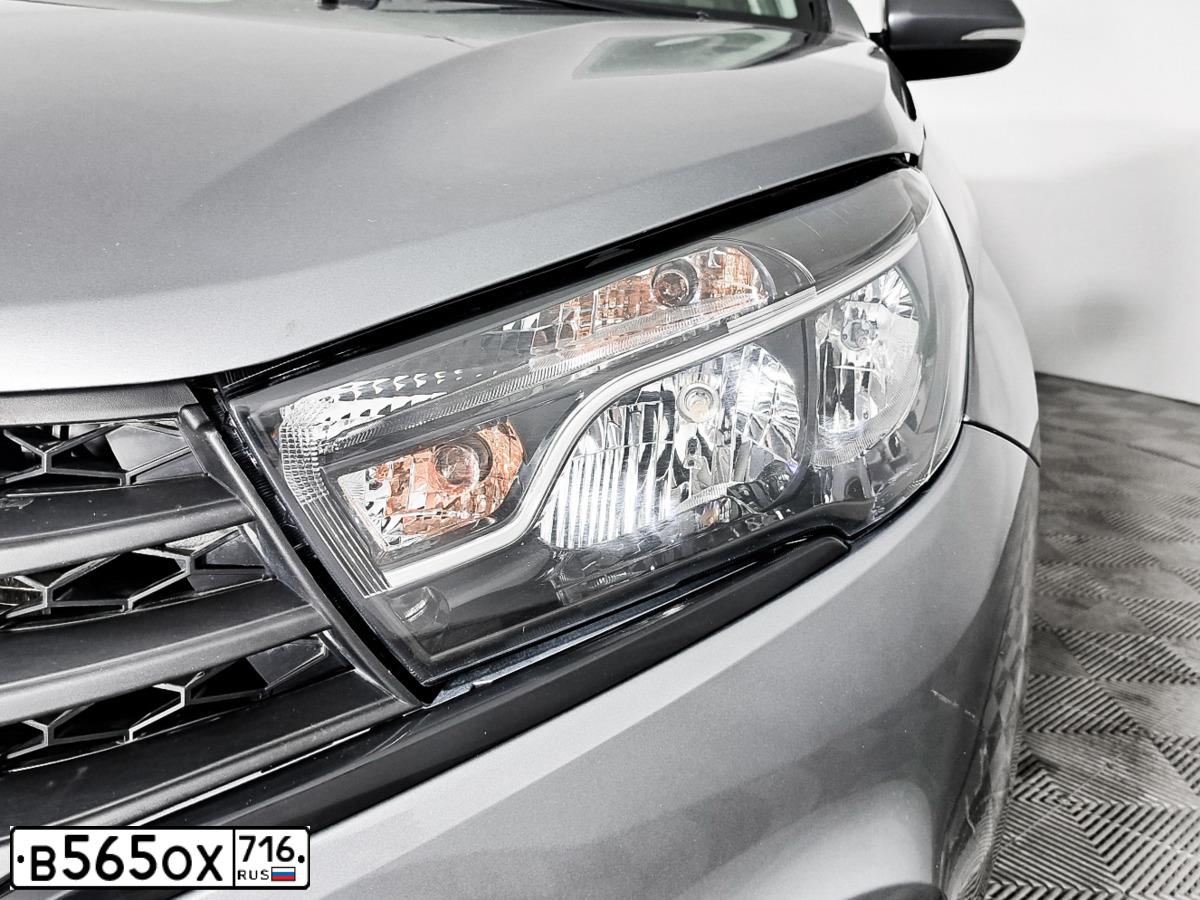 Фото автомобиля LADA VESTA, 2019 — госномер В565ОХ716. Цвет: Серый