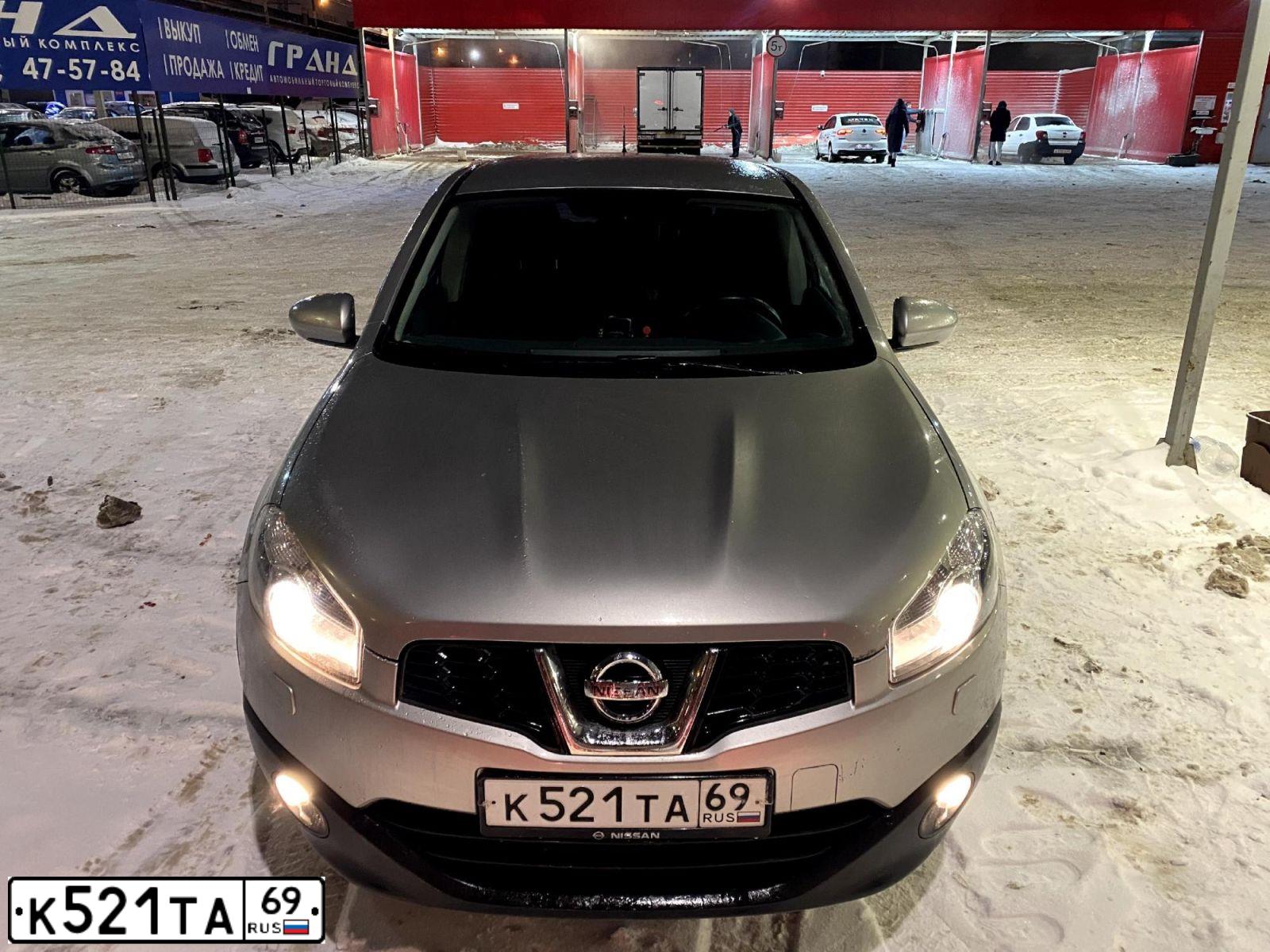 Фото автомобиля NISSAN QASHQAI, 2011 — госномер Т848ХА152
