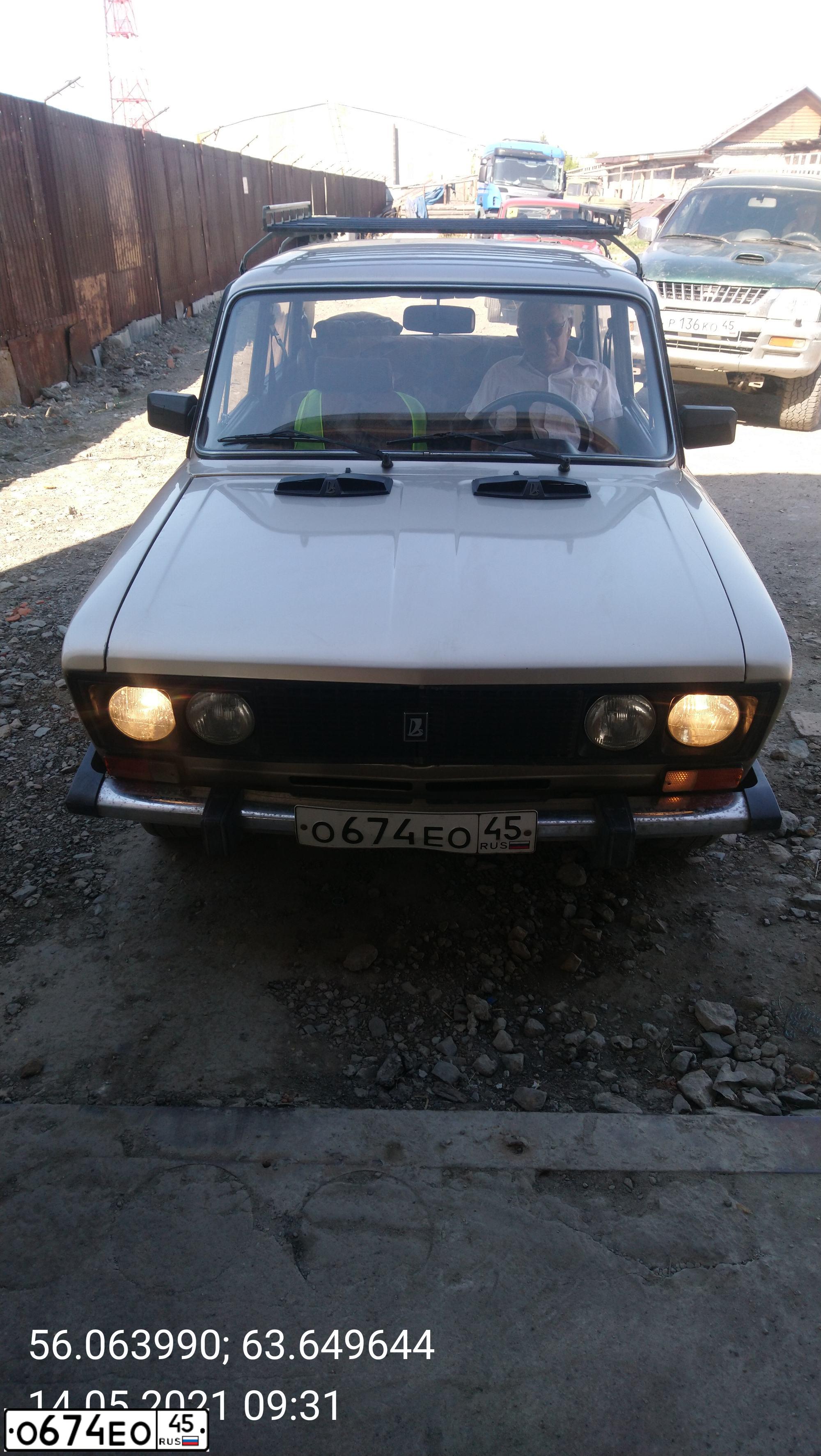 Фото автомобиля LADA 2106, 1999 — госномер О674ЕО45. Цвет: СВЕТЛО-СЕРЫЙ МЕТАЛЛИК
