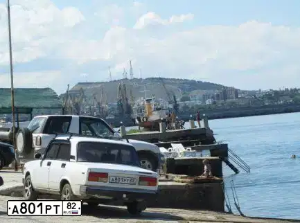 Фото автомобиля VAZ ВАЗ 21070, 2004 — госномер А801РТ82. Цвет: БЕЛЫЙ