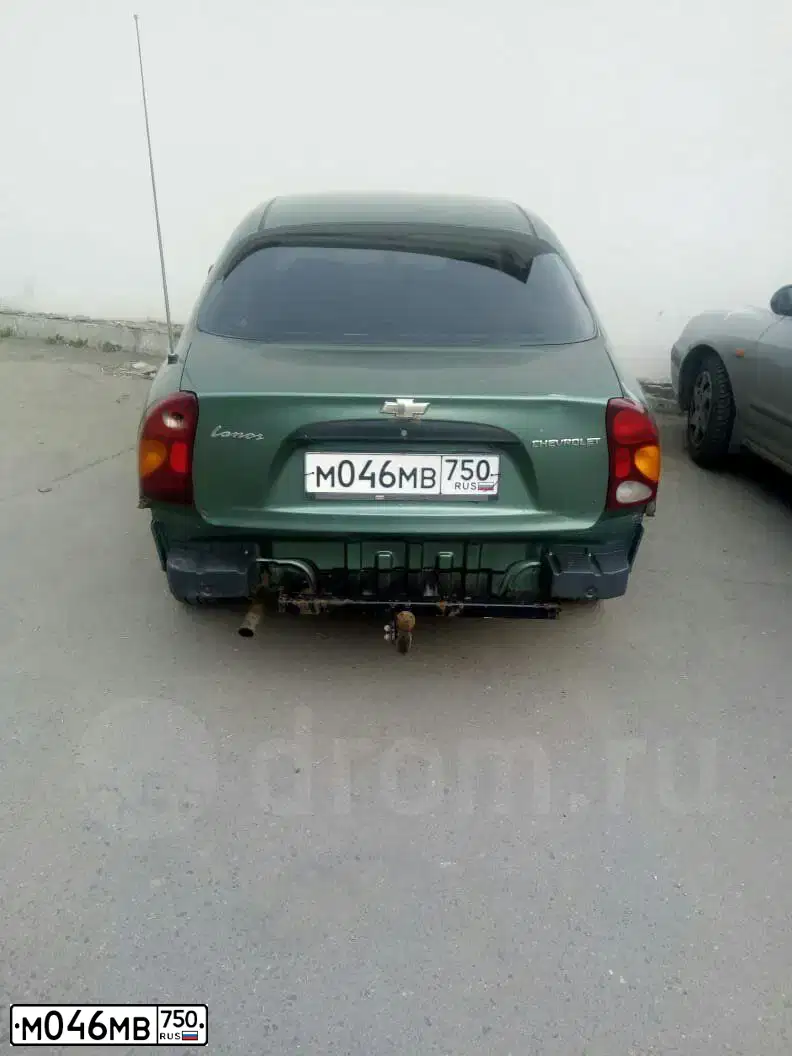 Фото автомобиля CHEVROLET LANOS, 2007 — госномер Т115КВ136. Цвет: ЗЕЛЕНЫЙ
