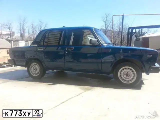 Фото автомобиля LADA 2105, 2008 — госномер В774ХО193. Цвет: СИНЕ-ЗЕЛЕНЫЙ