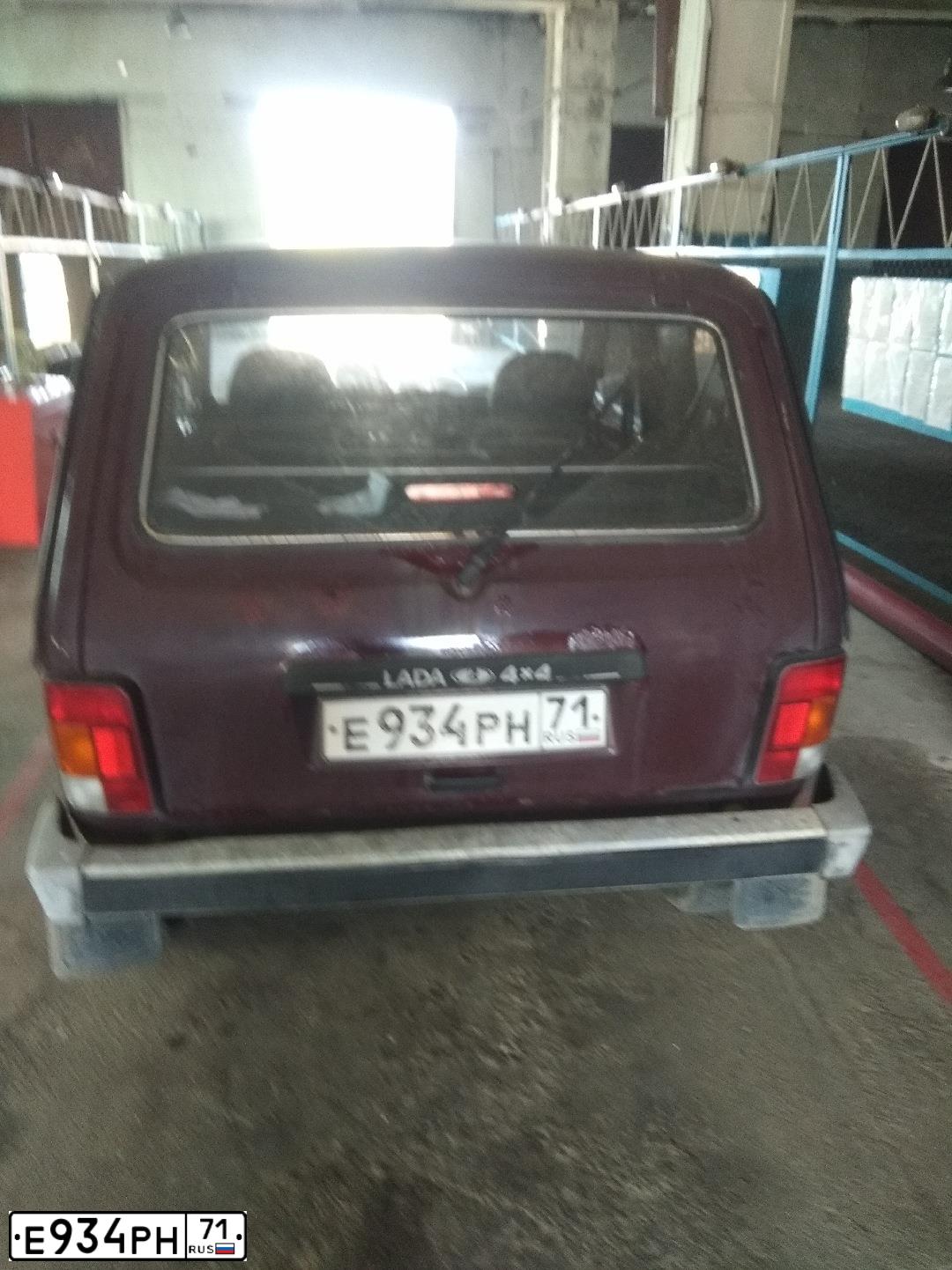 Фото автомобиля LADA NIVA, 2007 — госномер А136ТР67. Цвет: ТЕМНО-ВИШНЕВЫЙ