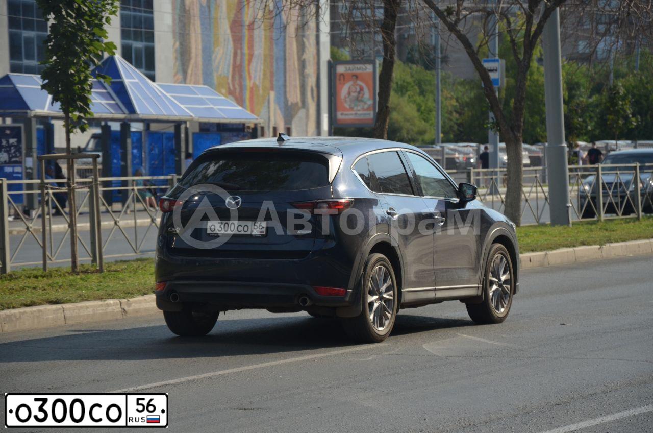 Фото автомобиля HONDA CR-V, 2008 — госномер О300СО56. Цвет: ЧЕРНЫЙ
