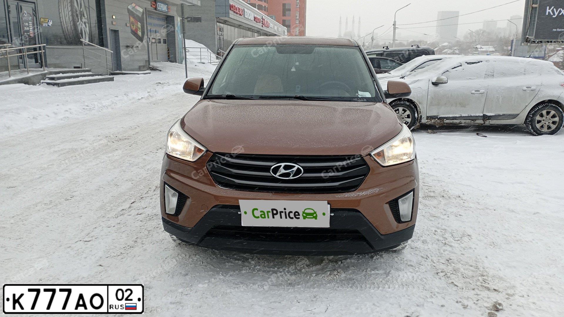 Фото автомобиля HYUNDAI CRETA, 2016 — госномер К487ОК702