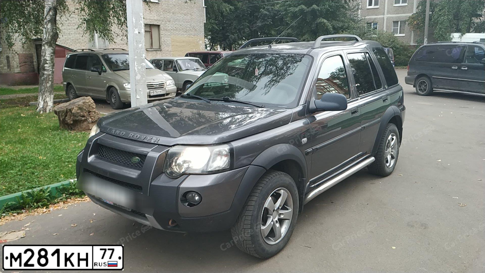 Фото автомобиля LANDROVER FREELANDER, 2004 — госномер К367РТ21. Цвет: СЕРЫЙ ТЕМНЫЙ