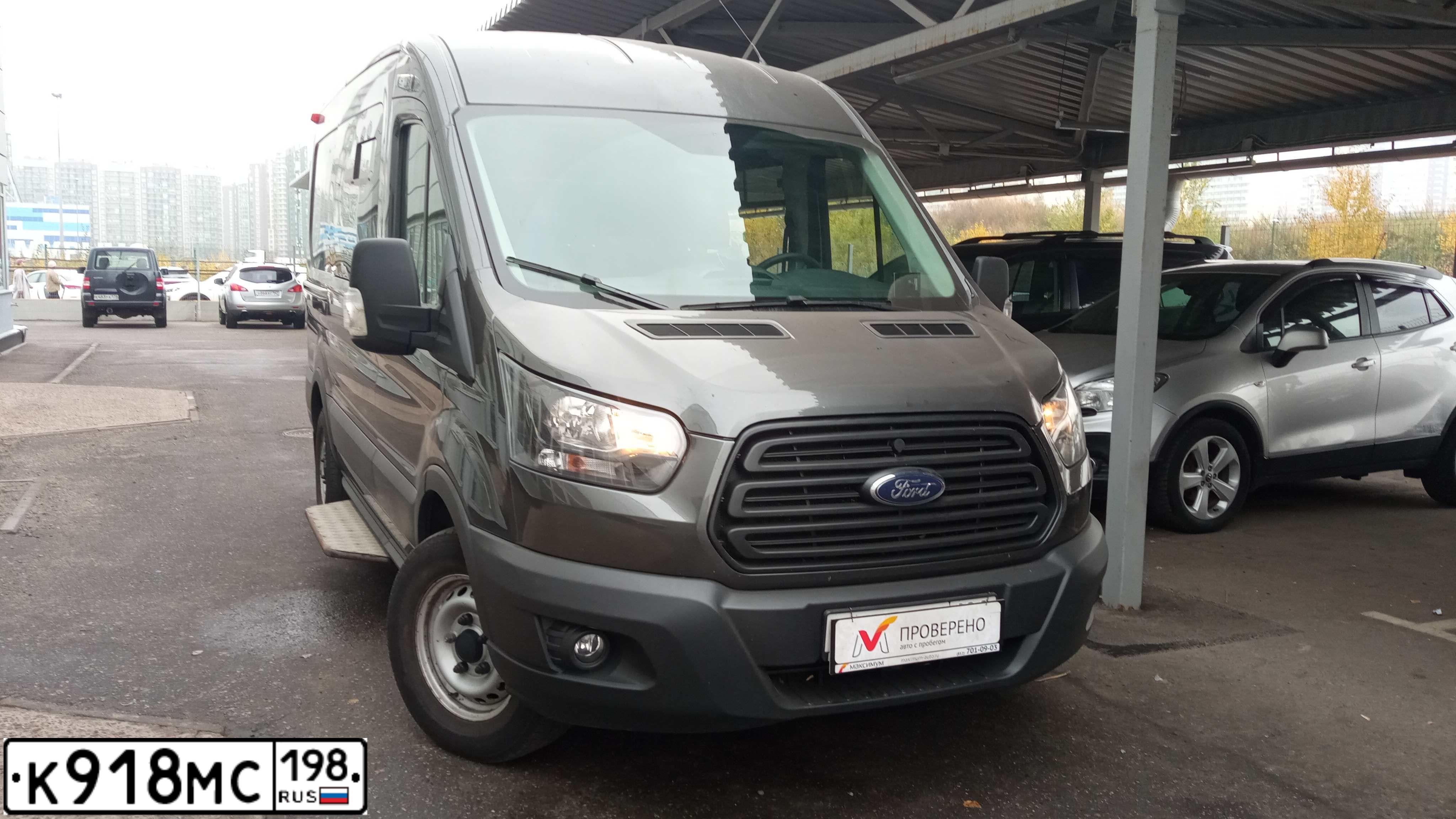 Фото автомобиля FORD TRANSIT, 2020 — госномер К341ТЕ147