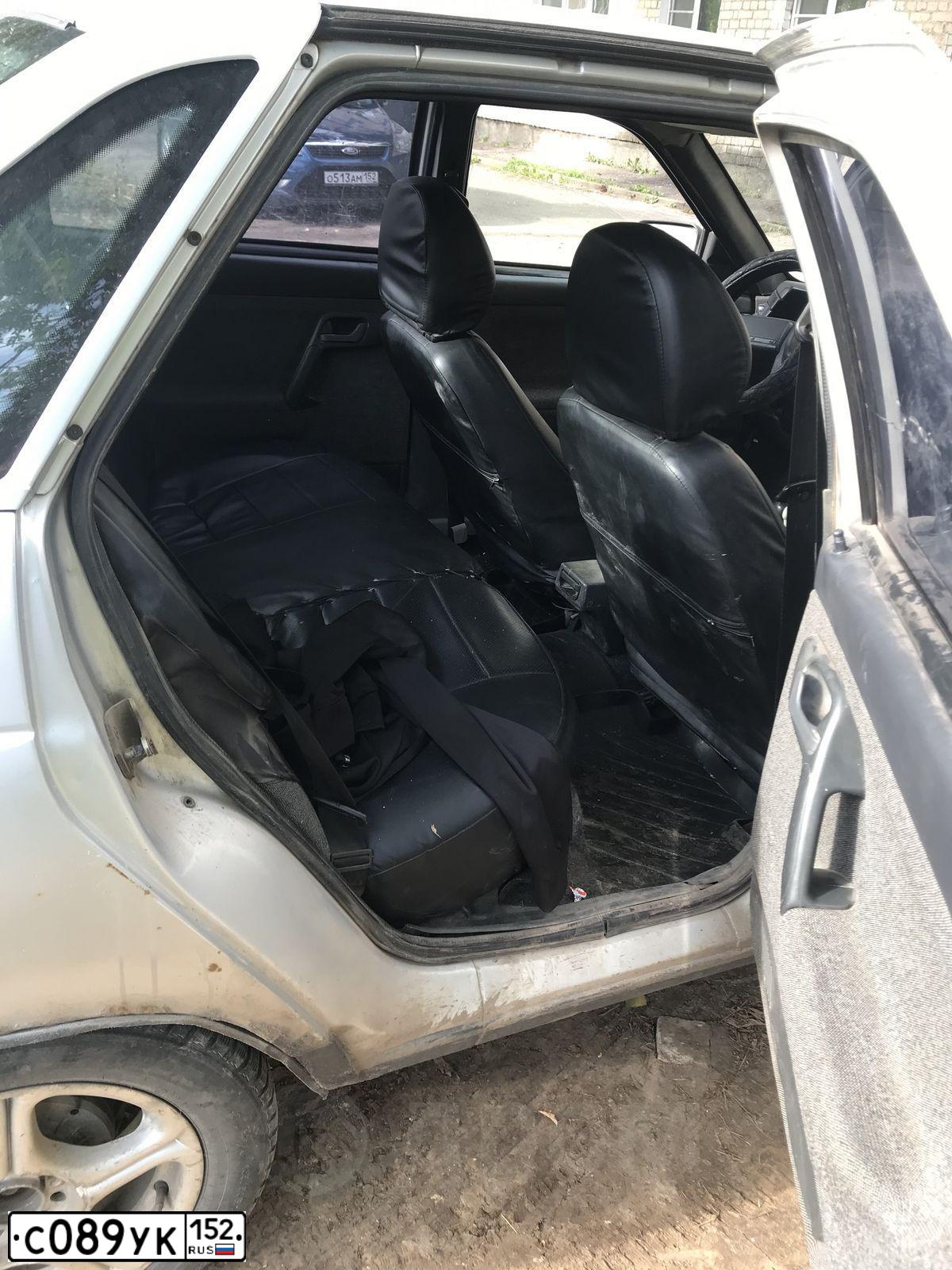 Фото автомобиля LADA 2110 LADA, 2002 — госномер С089УК152. Цвет: СВЕТЛО-СЕРЫЙ