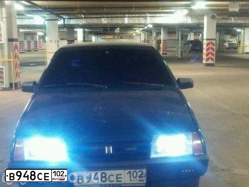 Фото автомобиля LADA 2109 SAMARA, 2001 — госномер В948СЕ102. Цвет: СЕРЕБРИСТО-ЗЕЛЕНЫЙ