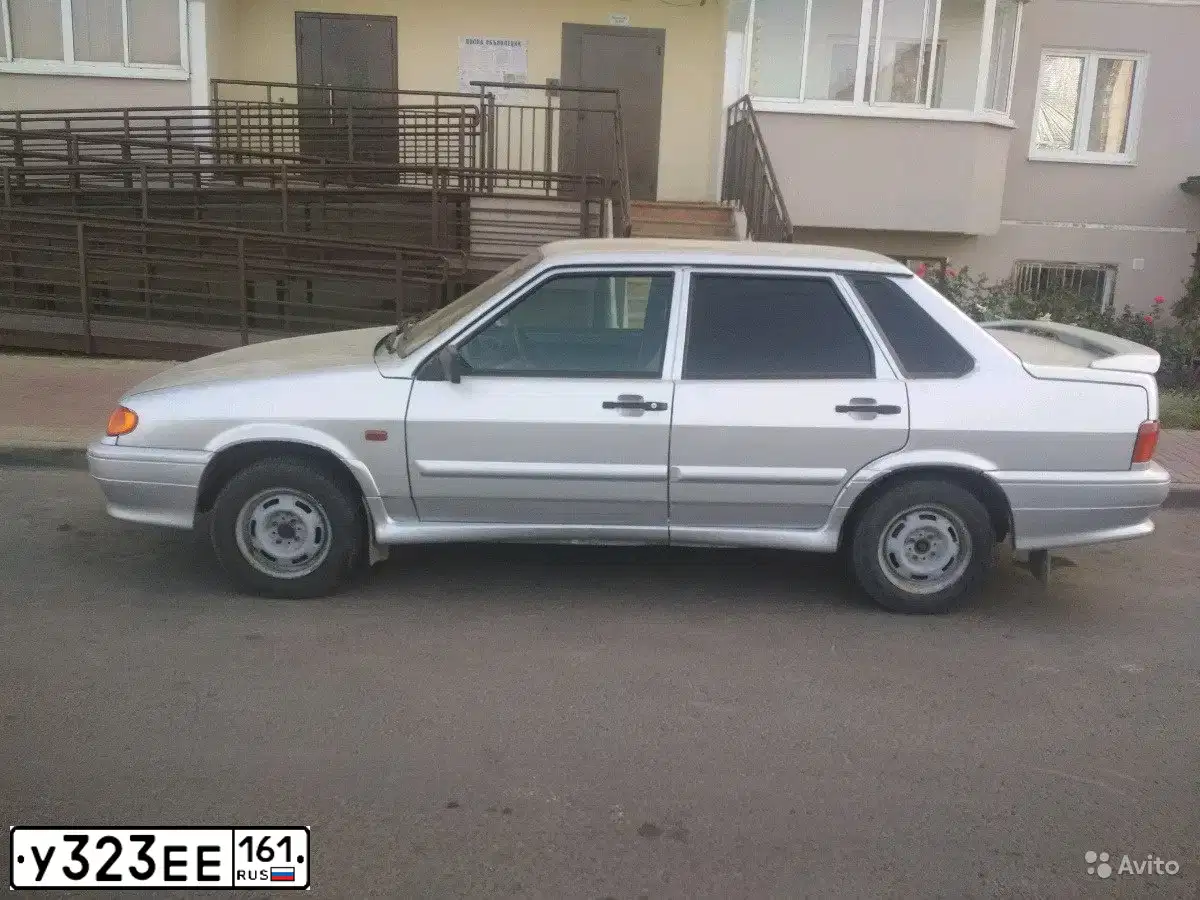 Фото автомобиля TAGAZ Z ACCENT, 2008 — госномер А414АА161. Цвет: СЕРЕБРИСТЫЙ