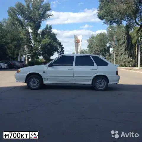 Фото автомобиля LADA 2114 SAMARA, 2009 — госномер О460КМ761. Цвет: Белый
